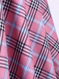 1950s Plaids Belted Swing Dress