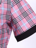 1950s Plaids Belted Swing Dress