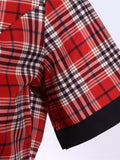 1950s Plaids Belted Swing Dress