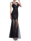 1920s Sequin Wedding Dress