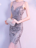 1920s Sequin Gatsby Long Dress