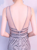 1920s Sequin Gatsby Long Dress