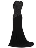 Black 1920s Sequin Flapper Dress