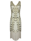 [US Warehouse] 1920s Sequin Fringed Gatsby Dress