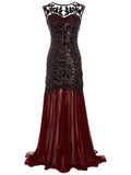 [US Warehouse] 1920s Sequin Gatsby Maxi Dresses