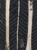 1920s Leaves Sequined Tassel Dress