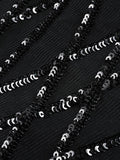 [US Warehouse] 1920s Sequined Sleeveless Geometric Dress