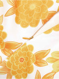 Yellow 1950s Spaghetti Strap Floral Romper