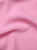 2PCS Pink 1960s Lapel Bowknot Blouse & Solid Spaghetti Strap Dress