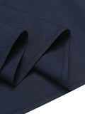 [Pre-Sale] Dark Blue & White 1940s Sailor Collar Dress