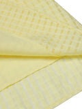 Yellow 1950s Square Neck Buttons Mini Dress