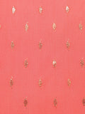 [Pre-Sale] Coral Pink 1950s V-Neck Sequin Dress
