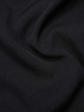[Pre-Sale] Black 1960s Leopard Plush V-Neck Pencil Dress