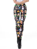 1960s Christmas Classic Elements Leggings
