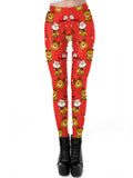1960s Christmas Classic Elements Leggings
