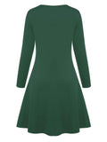 1940s Christmas Hat Wine Keyhole Shift Dress