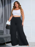 [Plus Size] 1930s Solid Wide Leg Shift Pants