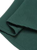 [Pre-Sale] Green 1940s Furry Lapel Button Patchwork Coat
