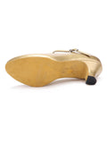 [US Warehouse]Vintage Mid High Heel Shoes