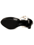 Retro Bow D¨¦cor High Heel Shoes