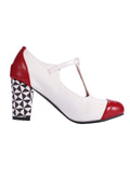 Retro T-Strap High Heels Shoes