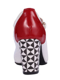 Retro T-Strap High Heels Shoes
