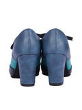 Retro High Heels Saddle Shoes