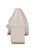 Retro Mary Jane Mid Heels Shoes