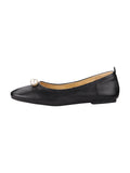 Retro Low Top Mary Pearl Leather Shoes