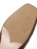 Retro Instep Strap Leather Shoes