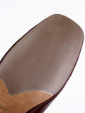 Retro Instep Strap Patent Leather Shoes