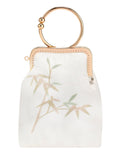 Retro Embroidered Flower Ladies Clutch