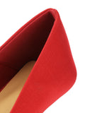 Bow Tie Pointed Toe High Heels