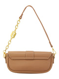 Solid Color Chain Flap Shoulder Bags