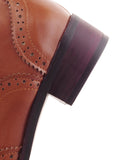 Retro Carved Low Heel Casual Shoes
