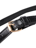 Solid Color Leather Handbag & Crossbody Bag