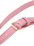 Solid Color Leather Handbag & Crossbody Bag