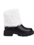 Vintage Thickened Plush Short Tube Boots