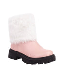 Vintage Thickened Plush Short Tube Boots