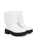 Vintage Thickened Plush Short Tube Boots