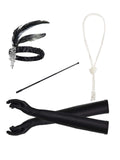4Pcs 1920s Accessories Set