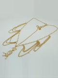 [US Warehouse] Tassel Rhinestone Beads Forehead Chain