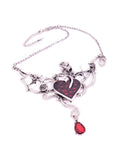 Halloween Heart Alloy Vintage Necklace