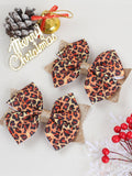 Double Layer Printed Bow Hair Clip