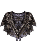 1920s Sequin Beaded Cape