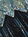 1920s Beaded Fringed Flapper Dress