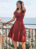 [US Warehouse] 1950s Off Shoulder Swing Dress