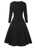 1950s Sweetheart Plaid Patchwork Dress