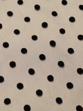 Black 1950s Polka Dot Swing Vintage Dress