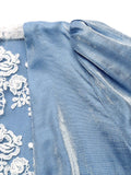 1950s Lace Patchwork Swing Dress
